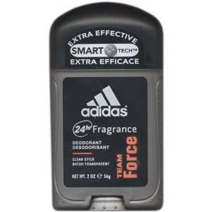 Adidas Deodorant Clear Stick Team Force 24 hr. Fragrance, 2 oz each 