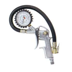  Lock on Air Chuck with Dial Tire Gauge (220 PSI 