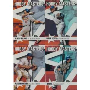 2007 Topps Hobby Masters Baseball Complete Mint 20 Card Insert Set 