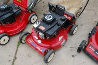 Lot of Lawn Mowers for Parts or Repair Toro, Honda, Super Recycler 
