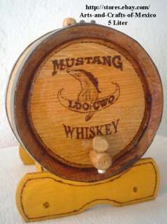 Four 5 Liter 1.3 Gallon American White Oak Rum Whiskey Barrel Beer Keg 
