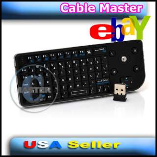   KEYBOARD TRACKBALL USB REMOTE CONTROLLER PC TABLET ANDROID GOOGLE TV