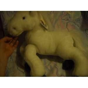  Animal Alley Horse plush white Lipizzaner NWTS 14 Toys 