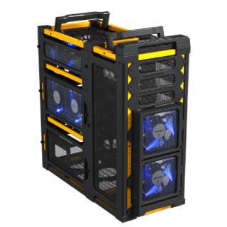 computer case antec lanboy air yellow atx full tower case power supply 