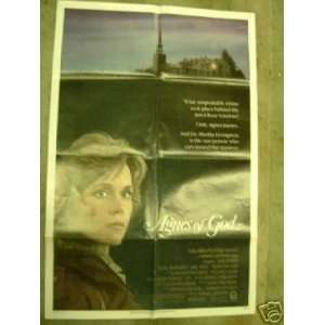  Movie Poster Jane Fonda Agnes Of God F30 