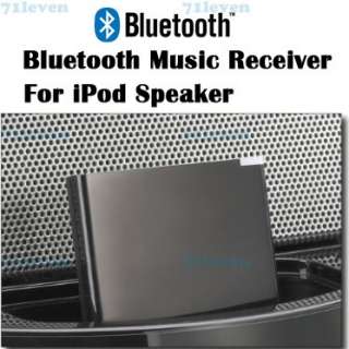 Bluetooth Audio Receiver for iPod Docks speaker In Black