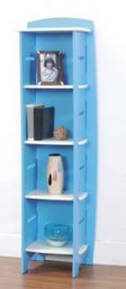 Fun to Assemble by Legare Bookcase  Blue and Cream for only $129