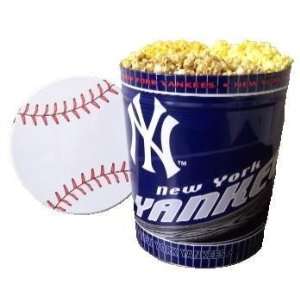 Way Popcorn Assortment in New York Yankees Tin  Grocery 