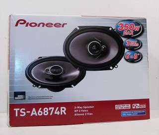 Pioneer TS A6874R 6 x 8 3 Way A Series Car Speakers  