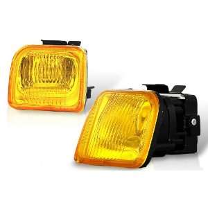   Oem Fog Light   Yellow (Wiring Kit Included) (Pair) Automotive