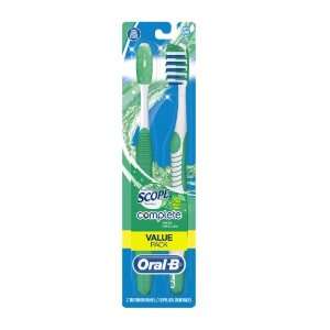 Oral B Complete Fresh Scope Scented Soft Bristles Toothbrush, 2 Count