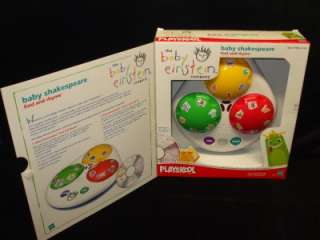 Baby Einstein Baby Shakespeare Find and Rhyme Play System NEW 