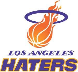 LA HATERS Los Angeles Lakers Basketball Funny T Shirts  