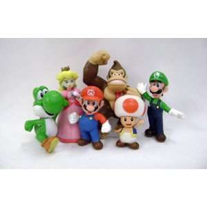   Figures Mario, Peach, Toad, Luigi, Yoshi Donkey Kong Toys & Games
