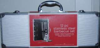 Barbecue Set 12 Piece Stainless Steel BBQ Tools Set Target NEW  