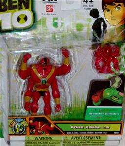 Ben 10 Ultimate Alien Four Arms V2 with Mini Figure FourArms  