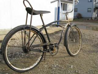 Vintage Schwinn Spitfire cruiser Muscle bike bicycle Rat Rod 24 