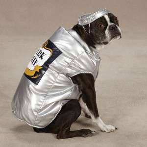 Pet BARK LITE Beer Can Dog Halloween Costume Pup XS XL  