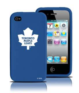 TORONTO MAPLE LEAFS SILICONE IPHONE 4 CELL PHONE COVER CASE HOLER