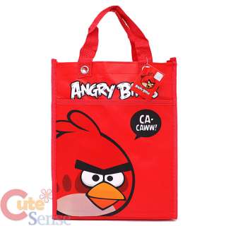 Rovio Angry Birds Multipurpose Tote Bag  Red Bird Tarpaulin Bag 