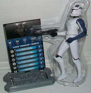 Star Wars 2011 NEW Blue CLONE TROOPER REDEYE Droid Attack on the 