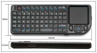 Worlds Most Mini Bluetooth Keyboard Mouse Touchpad Presenter Combo 