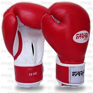 BOXING GLOVES TOP QUALITY SYNTHETIC LEATHER RED TEXTURE  