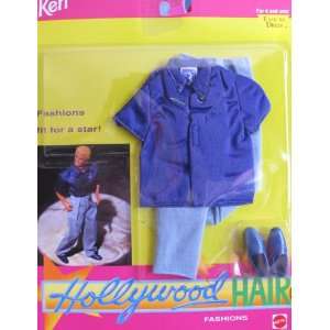 Barbie KEN Hollywood Hair Fashions   Easy To Dress (1992)