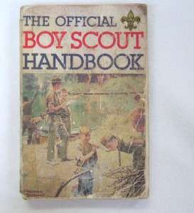 1981 THE OFFICIAL BOY SCOUT HANDBOOK 9th Edition/5th Printing  