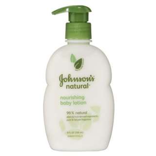 Johnson’s Natural Nourishing Baby Lotion   9 oz. product details 