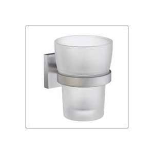 Smedbo House Bath Line RS343 Holder With Glass Tumbler A 1 7/8 inch, B 