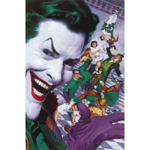  Batman Villains Poster Joker Riddler Two face Poison Ivy 