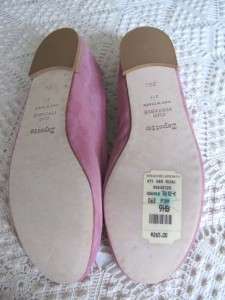 REPETTO Shoes Pink Suede Ballet Flats   new 9HB/39 1/2 with all 