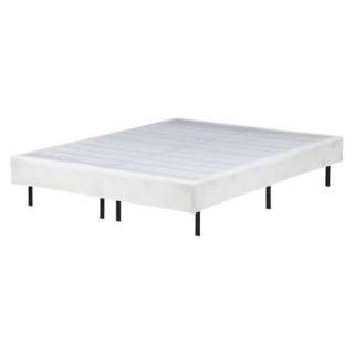 Platform Bed Frame Cover   White (Double).Opens in a new window