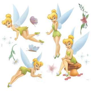 Tinker Bell Removable Wall Decorations   22 Decals product details 