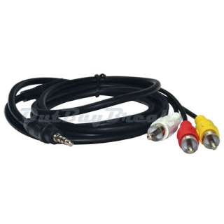 5mm TV Out AV Audio Video Cable Cord For Samsung Galaxy S i9000 Jet 