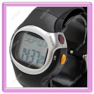 Pulse Heart Rate Monitor Fitness Calories Counter Watch  