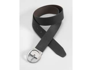 calvin klein womens reversible oval buckle belt  