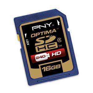 PNY 16G SDHC SD card for JVC GY HM100U Pro HD camcorder  