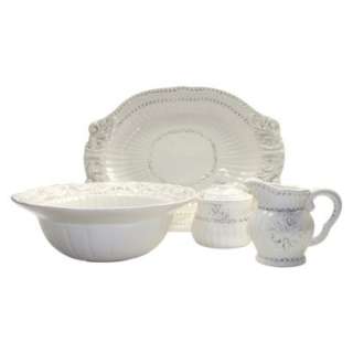 Baroque 5 pc. Stoneware Completer Set.Opens in a new window