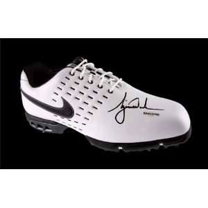  Autographed Nike White/Black Golf Cleats Size 11 Sports Collectibles