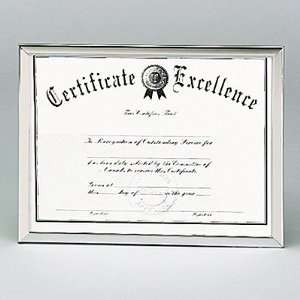   Blank Certificate   8 x 10, Black(sold in packs of 3)