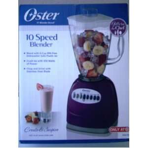  Oster Purple 10 Speed Blender