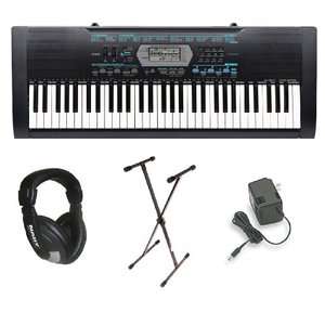 Casio CTK 2100 61 Key Personal Keyboard Premium Package with 