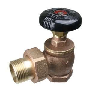  Plumbers  UV35007 Brass Steam Radiator Angle 