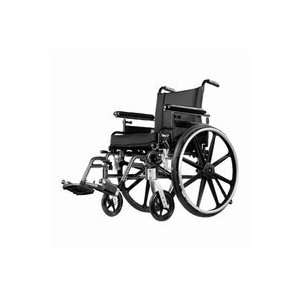  Breezy Ultra 4 Wheelchair   18 Wide x 16 Deep   Flip Back 