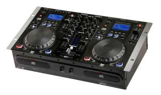    Gemini CDM 3600 Dual Table Top Pro DJ CD Player/Mixer  
