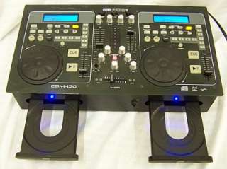 Gem Sound CDM 150 All In One DJ Mixer w/ Dual CD  