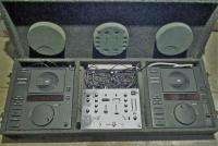 PIONEER DJM300 MIXER & 2   CDJ300 CD DECKS W/CASE  