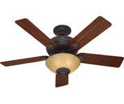   21894 Westover Bronze Heater 52 Ceiling Fan w/ Light & Remote Control